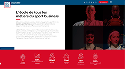 Site de l'ISG Sport Business Management - Newsroom IONIS Education Group